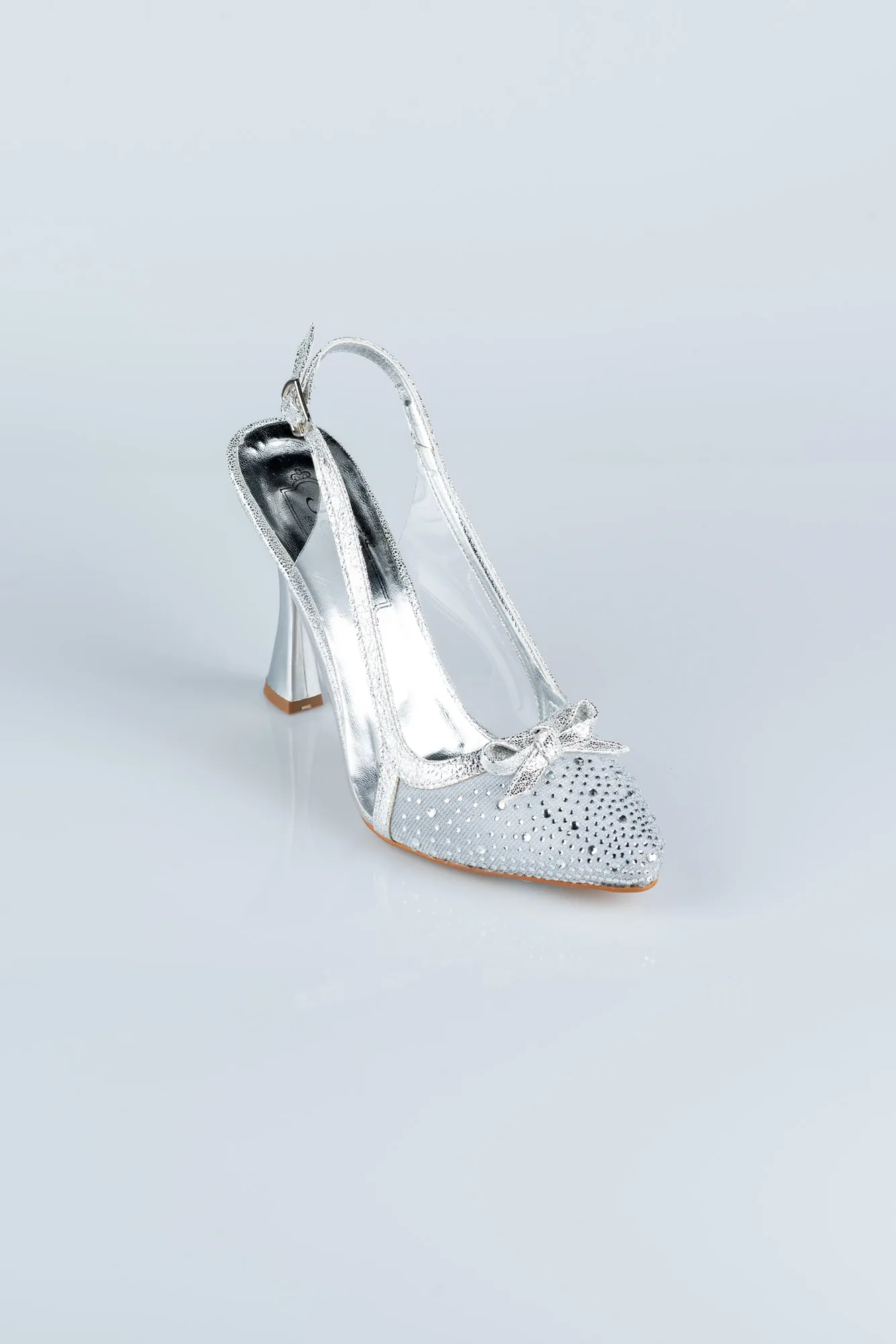 Silver-Stony Stiletto MJ1053