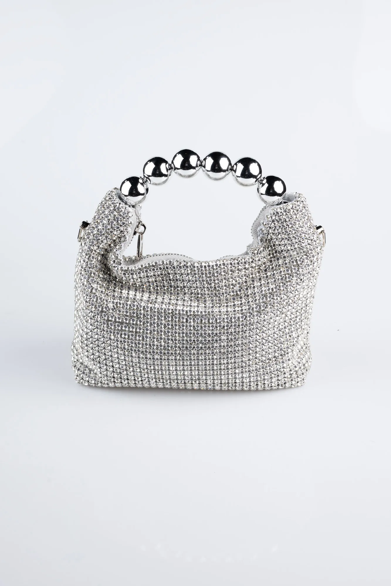 Silver-Swarovski Night Bag MN980