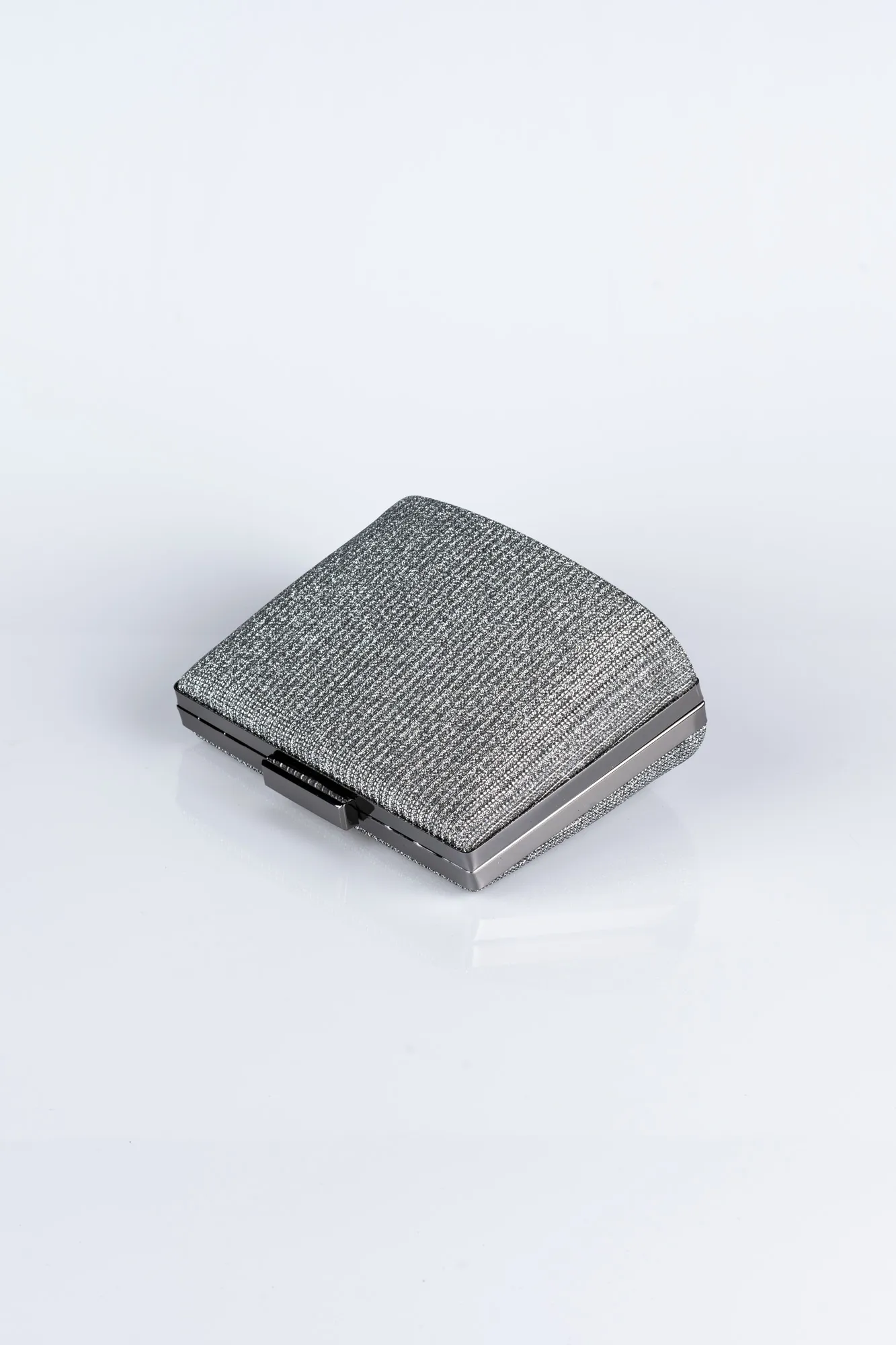 Smoked Color-Silvery Box Bag V288