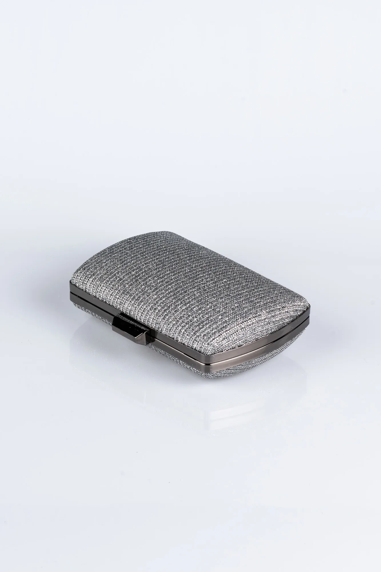 Smoked Color-Silvery Evening Bag V276