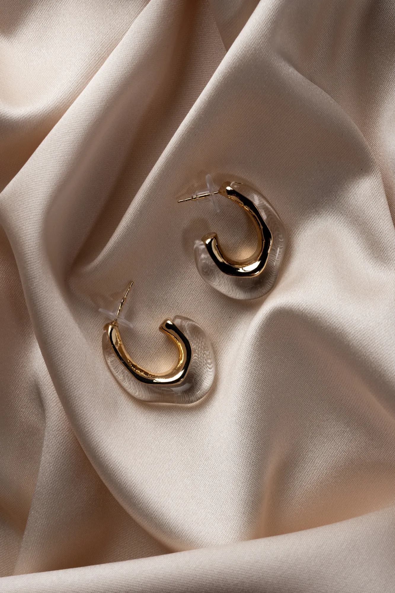 Transparent-Earring SR643