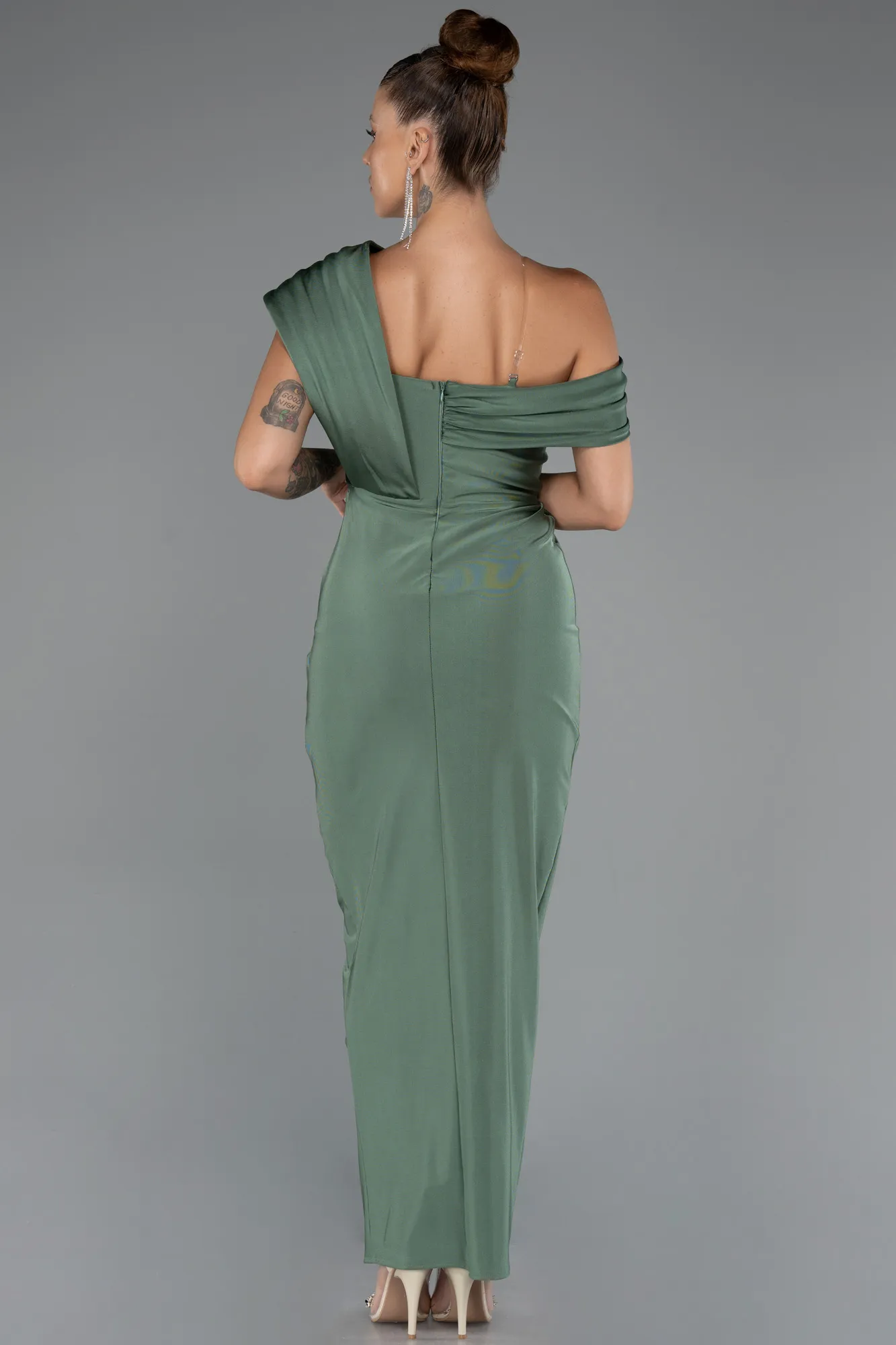 Turquoise-Midi Cocktail Dress ABK2423