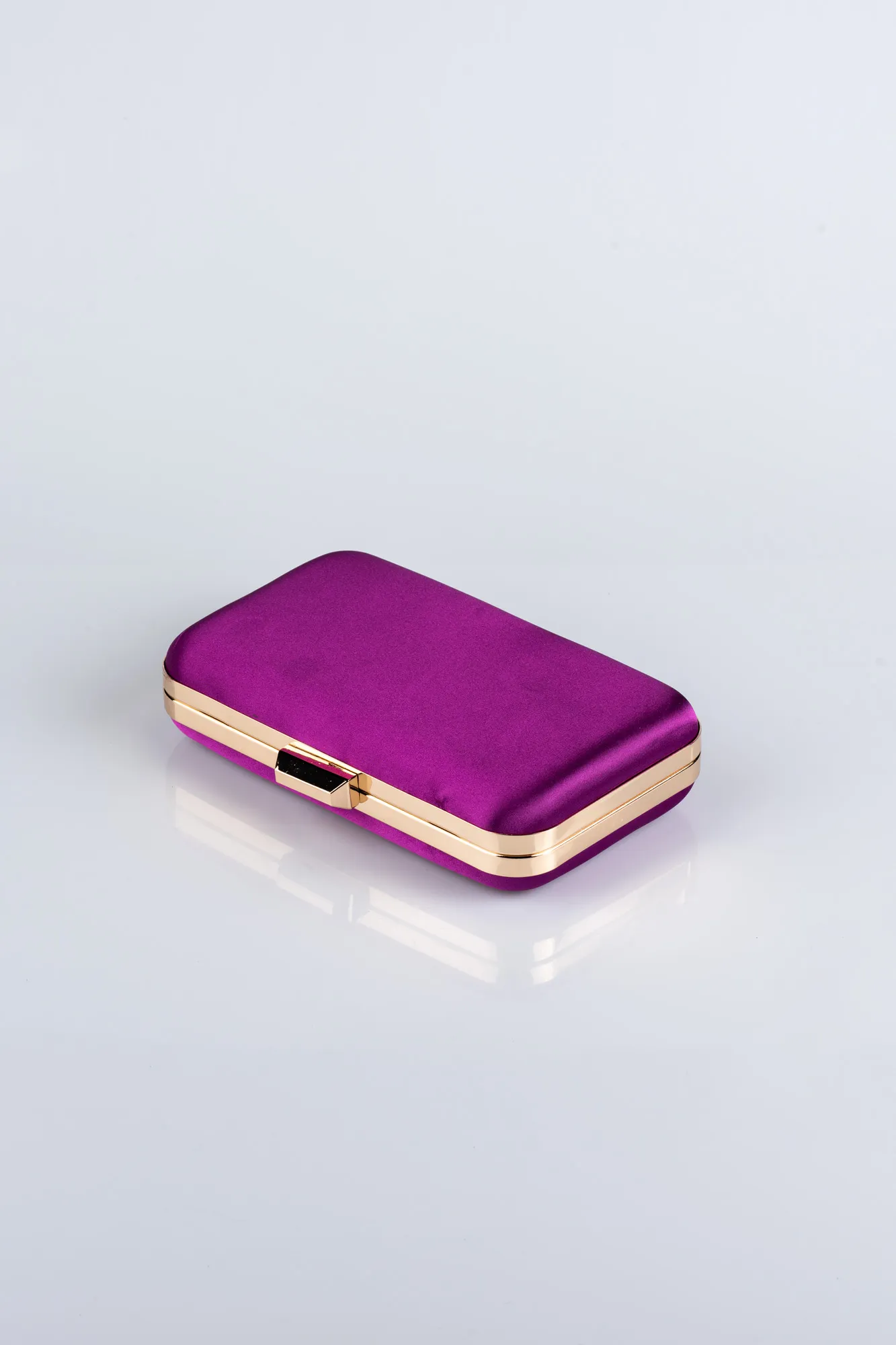 Violet-Satin Night Bag SH802