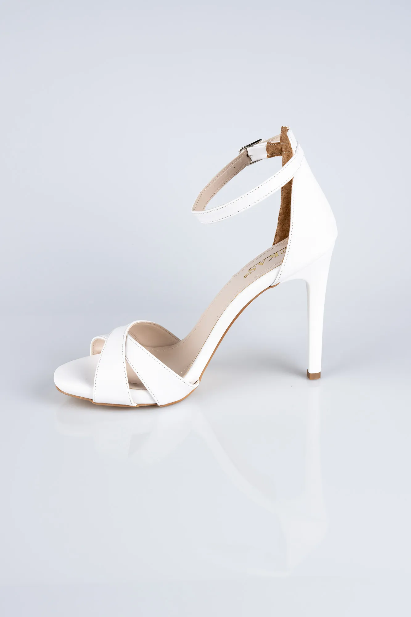 White-Leather Evening Shoe ABD1952