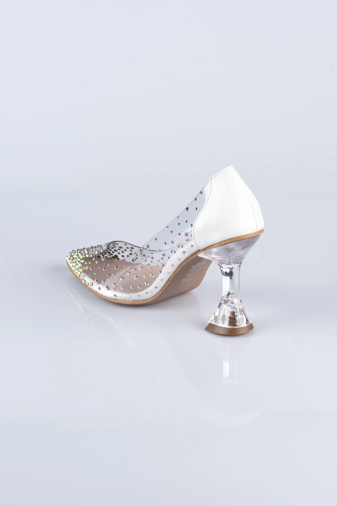White-Mirror Evening Shoe AB1081