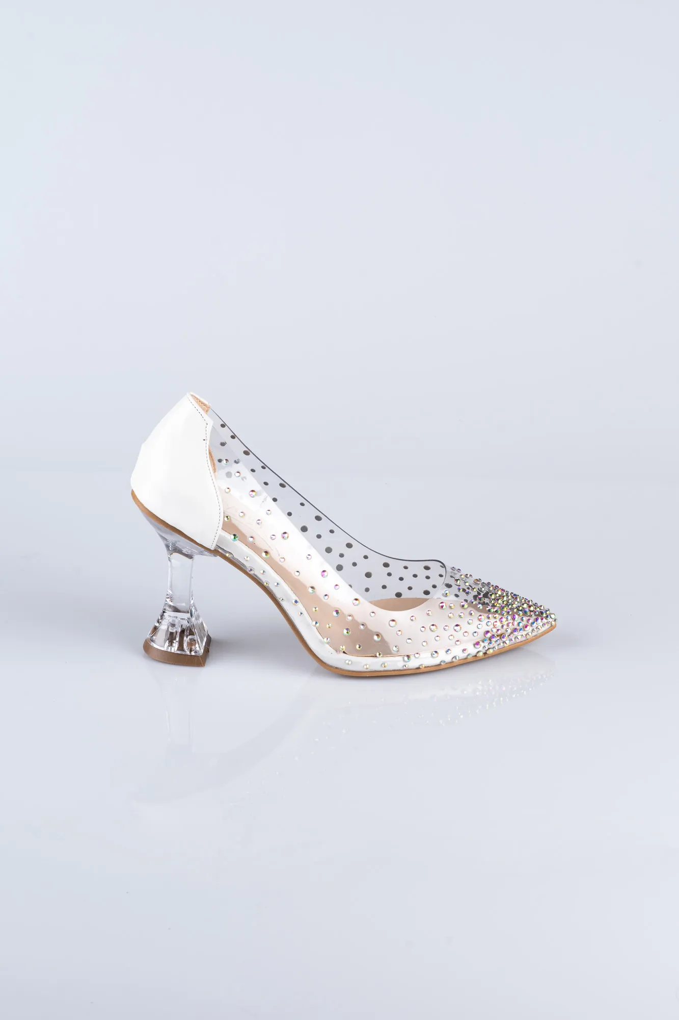 White-Mirror Evening Shoe AB1081