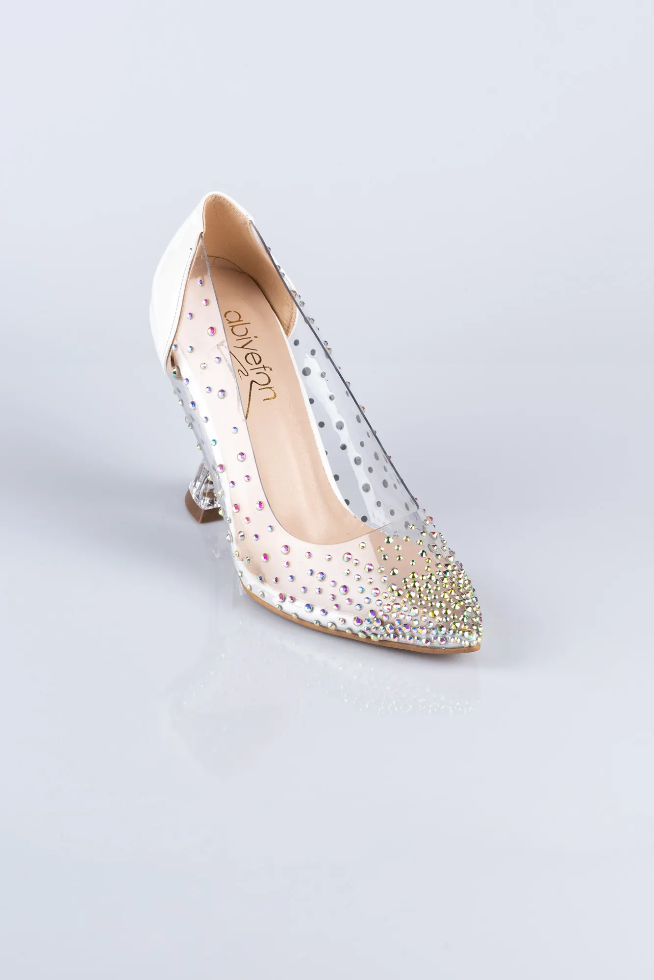 White-Mirror Evening Shoe AB1081