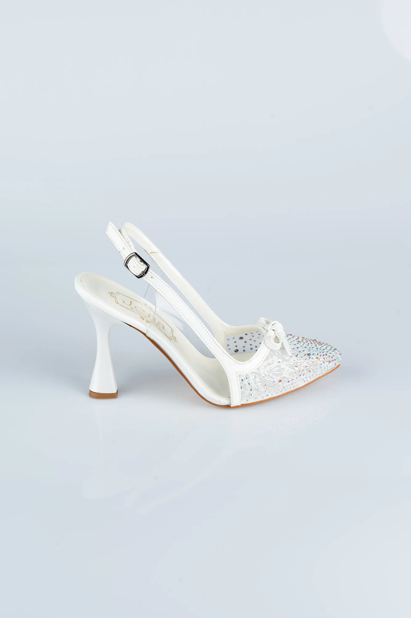 White-Stony Stiletto MJ1053