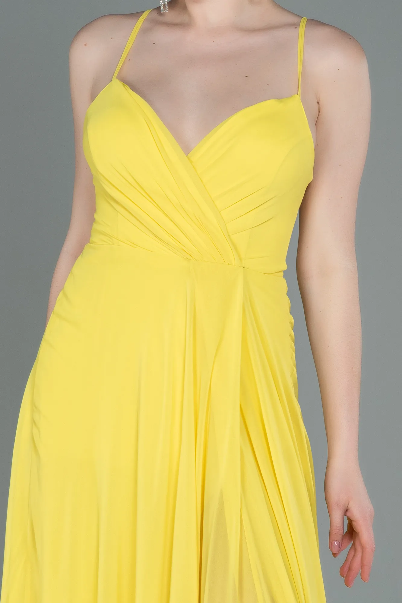 Yellow-Long Prom Gown ABU1305