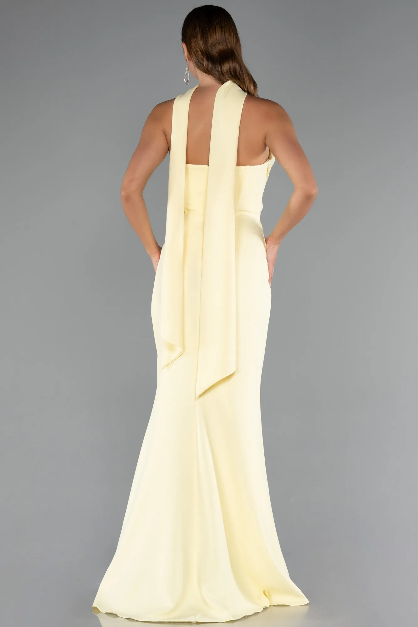 Yellow-Long Prom Gown ABU5216